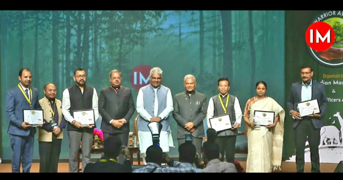 Union Forest Minister Gave Away ‘Eco Warrior Awards 2023’, India’s First Ever Dedicated Awards Show For Indian Forest Service Officers